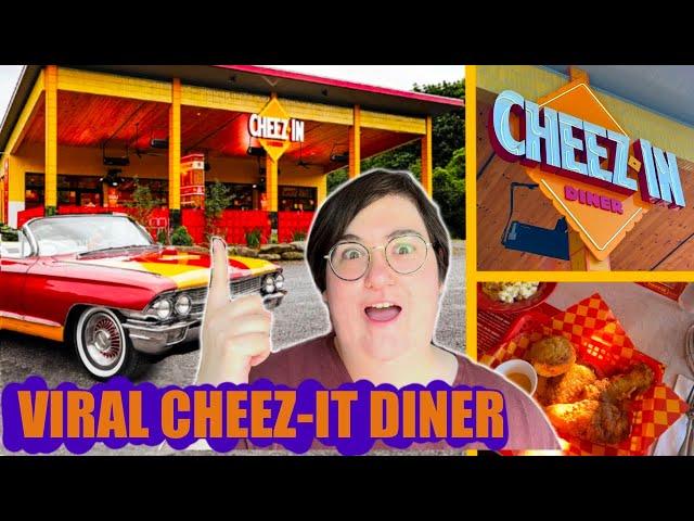 We went to the VIRAL CHEEZ-IT DINER! Was it worth the hype? Cheez-In Diner in Woodstock, NY