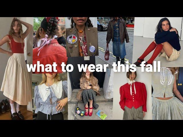 fall trends for 2023 and how to wear them!