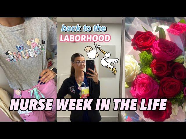 NURSE WEEK IN THE LIFE | LDRP nurse + school nurse