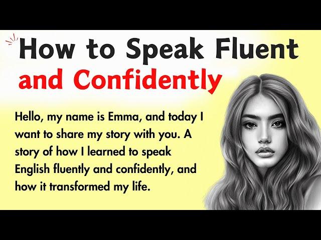 How to Speak Fluently and Confidently | Learn English Through Story | Improve Your English Skills