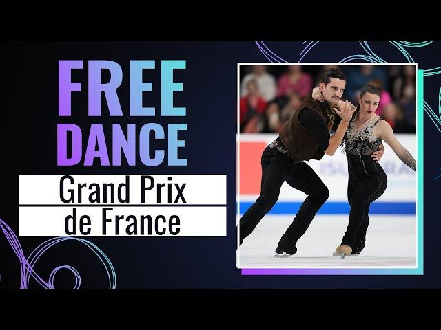 Ice Dance Free Dance | Grand Prix de France 2024 | #GPFigure