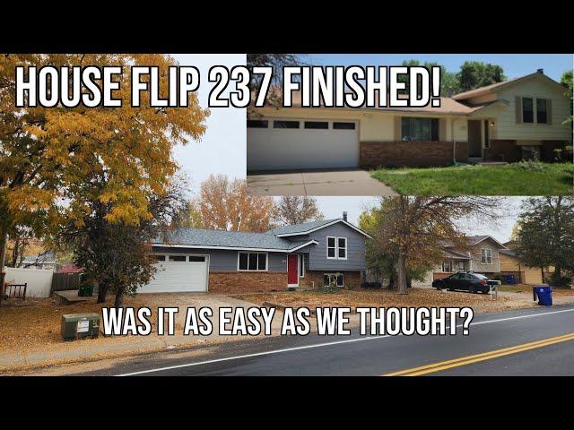 House Flip #237 Finished and Ready to Sell With Before and After!