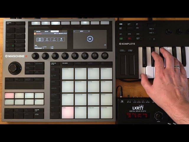 Wie verwende ich externe MIDI-Geräte mit MASCHINE+?