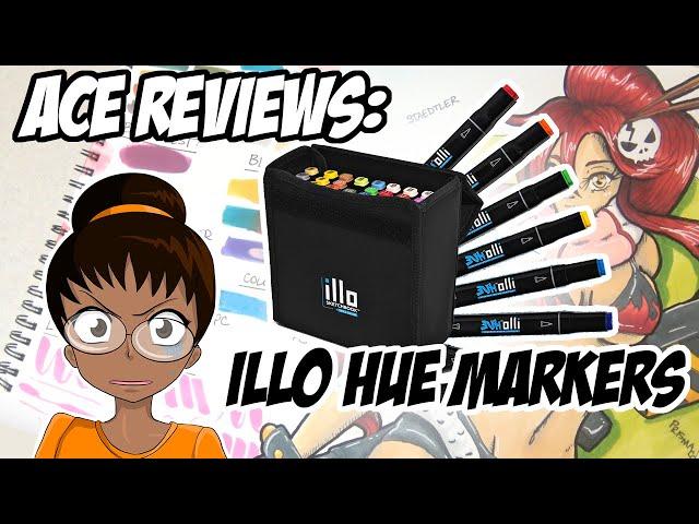 AceLayer Reviews: ALCOHOL BRUSH MARKERS - Illo Hue ft. Yoko Littner (Gurren Lagann 天元突破グレンラガン)