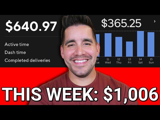 How To Make $1,000 A Week As A Food Delivery Driver (2 Simple Strategies)