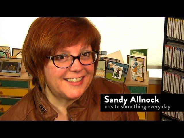 Sandy Allnock: Create something every day