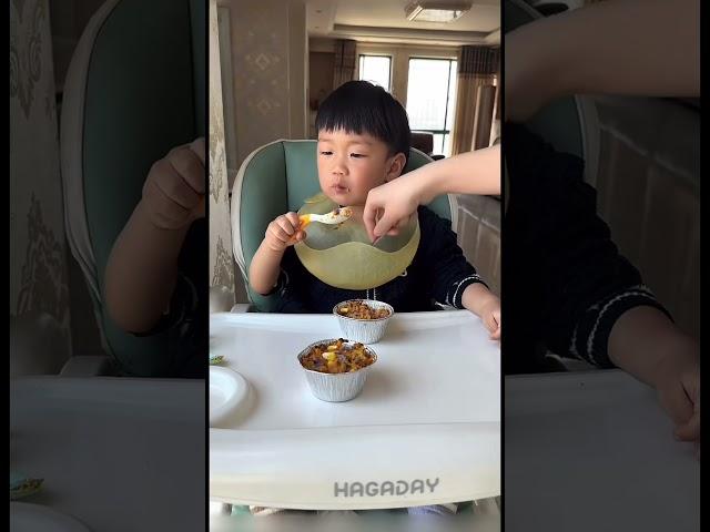 今天吃的人間清醒套餐，吃完立馬清醒，是男的就得能忍 #育兒 #人類幼崽成長記 #寶寶輔食 #cooking #shorts