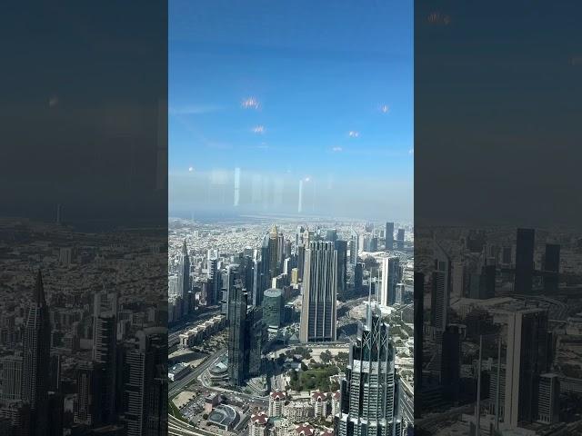 On top of the tallest building in the world “ Burj Khalifa” Dubai