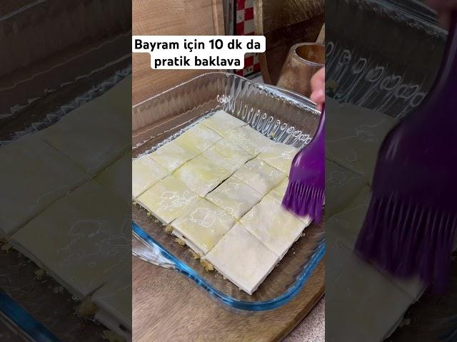 En Kolay Baklava Tarifi #baklava #kolaybaklava #milföy