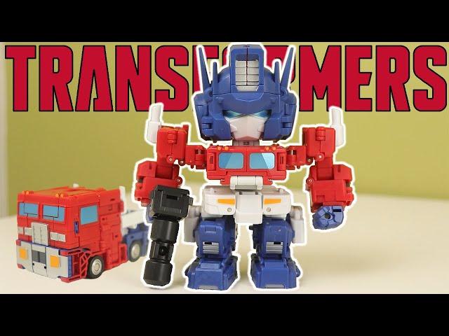 A Poseable Funko-Like Optimus Prime | #transformers Magic Square Truck Boy