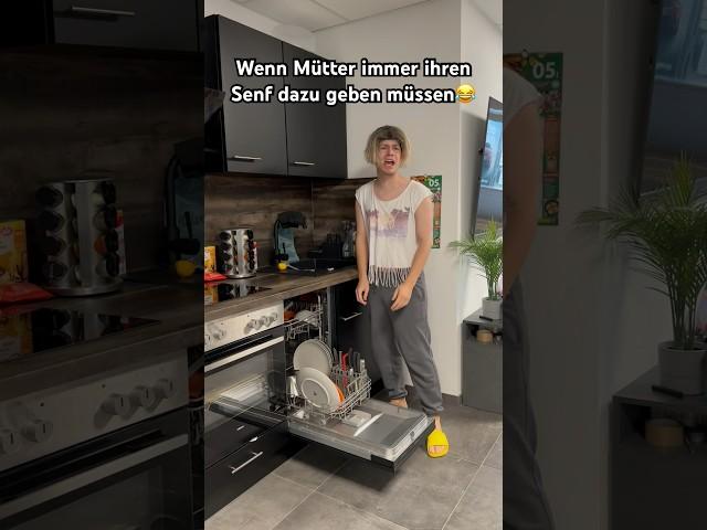 Wenn Mütter IMMER ihren Senf dazu geben müssen… itsofficialmarco