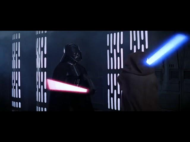 Darth Vader vs Obi Wan Remastered (with FXitinPost footage)