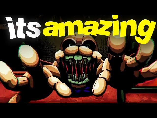 An Amazingly UNIQUE Fnaf Game | Fnaf Into The Pit