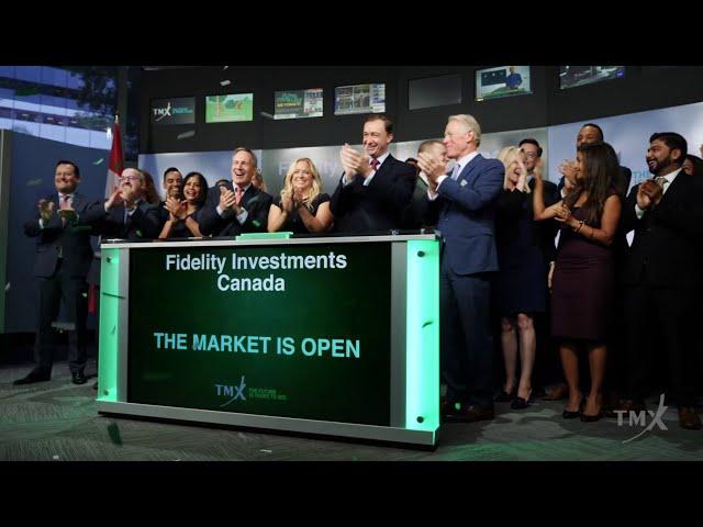 Fidelity Canada celebrates their new ETFs on TSX!