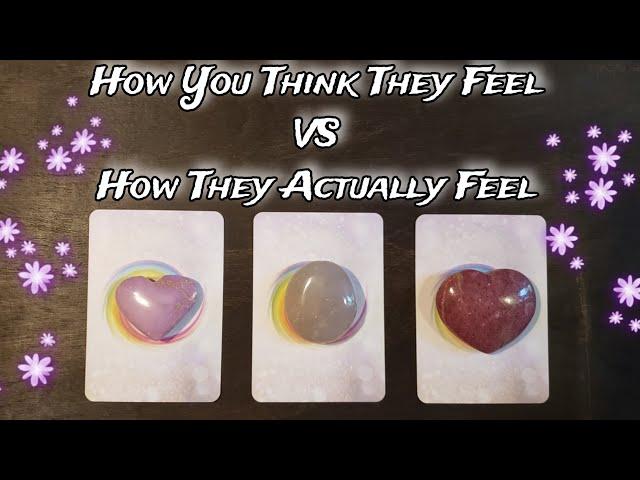  How You Think They Feel VS. How They Actually Feel Towards You   Pick A Card Love Reading