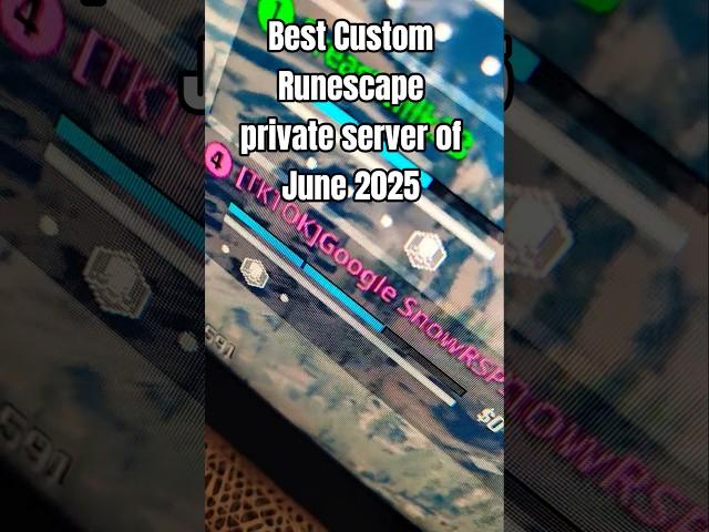 Just another day as Owner of a Runescape private server! ️ #customrsps #rsps