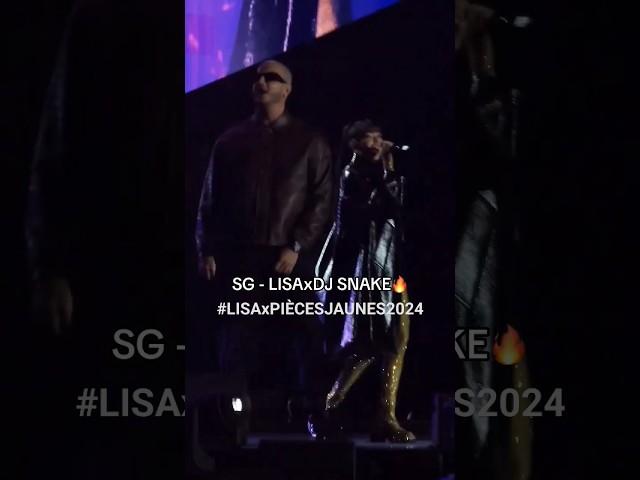 OMG!! #LISA มีเซอร์ไพรส์จริงๆด้วย DAME LISA AU GALA #LISAxPIÈCESJAUNES2024 #SoloistLalisaReturns