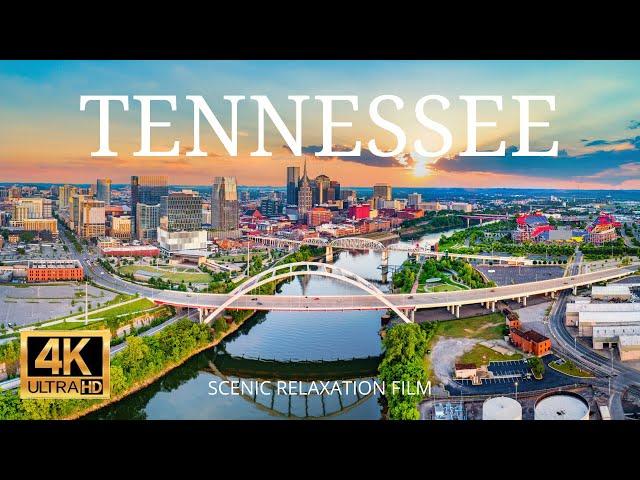 TENNESSEE 4K Scenic Relaxation Film | Aerial Cinematic Drone Movie | Nashville