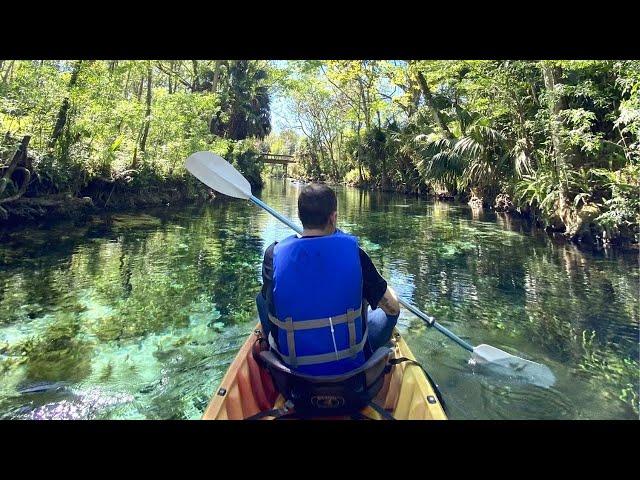 Hiking and kayaking through Silver Springs State Park in Ocala National Forest