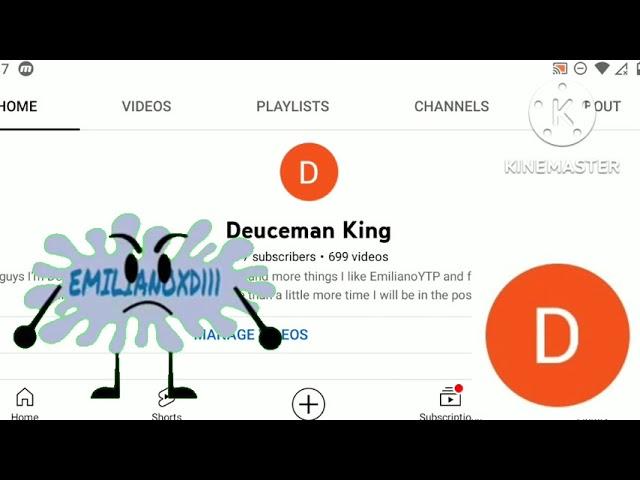 Deuceman King And EmilianoYTP Hides Template (FREE TO USE)