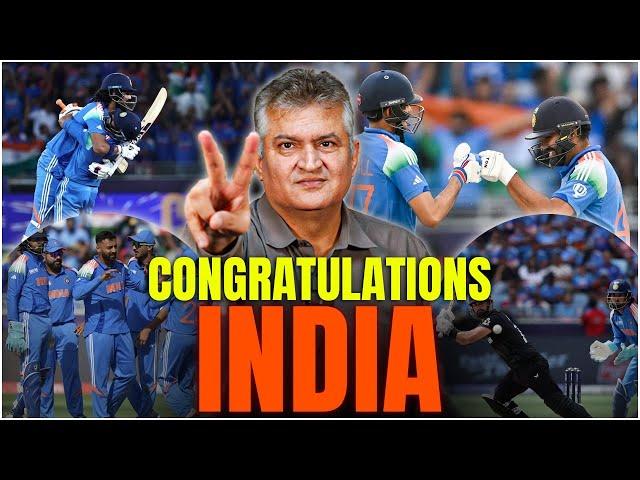 India wins The Champions Trophy, Congratulations India️