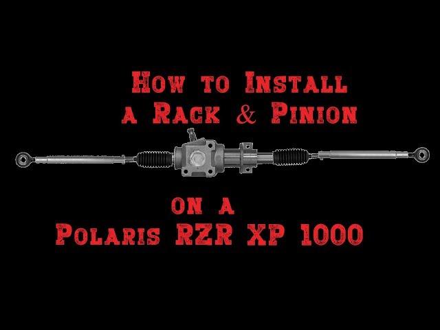 RackBoss HD Rack and Pinion Install | Polaris RZR 1000 | How To | SuperATV