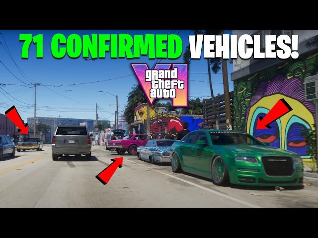 EVERY New & Returning Vehicle Confirmed in the GTA 6 Trailer!