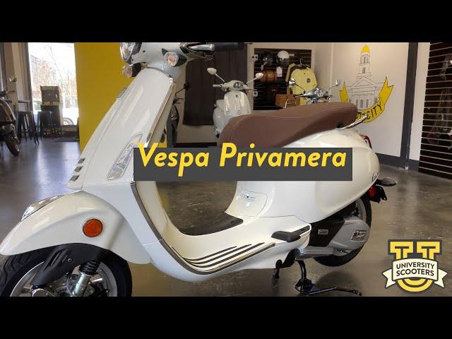 Vespa Primavera Highlights | University Scooters