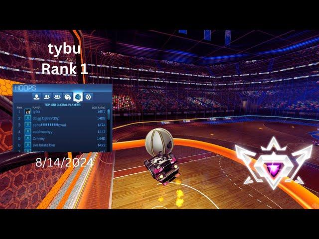 tybu Rank 1 Hoops Replay 8/14/2024 | Rocket League