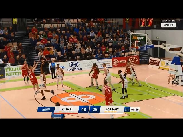 Jeremiah Wood 2019/2020 Highlights (Salon Vilpas/Finland)