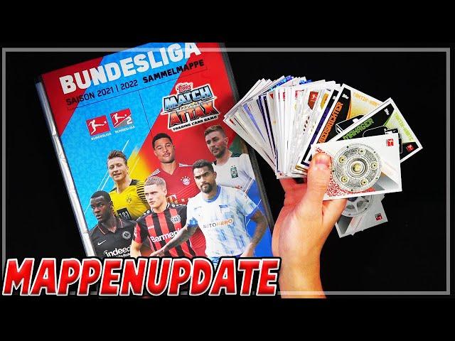 MAPPENUPDATE #1  Topps MATCH ATTAX BUNDESLIGA 21/22