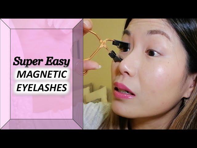 MAGNETIC EYELASHES | HACKS FOR SUPER EASY APPLICATION | VS ARDELL MAGNETIC EYELASHES