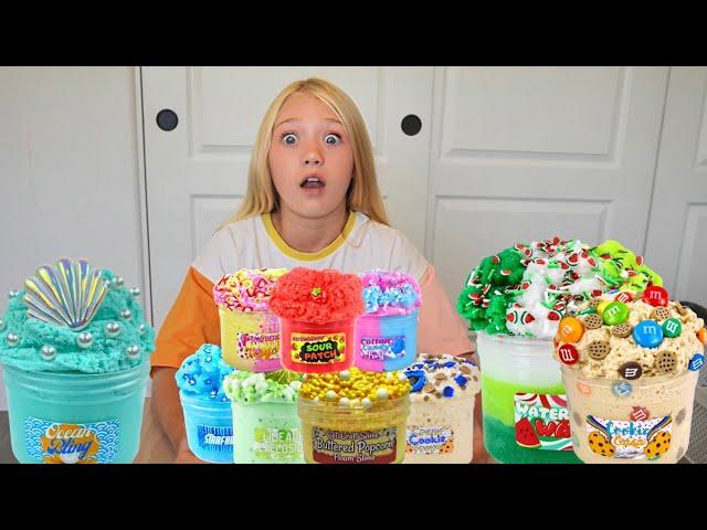 Everleigh Mixes ALL Of Her Favorite Slimes Together!!!