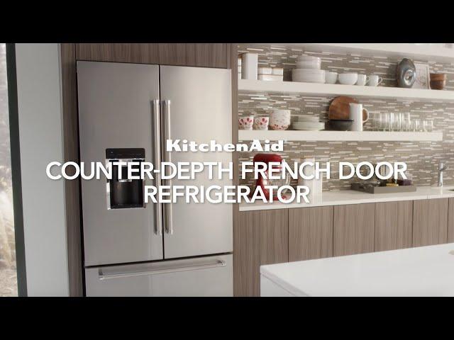 Freestanding French Door Bottom Mount Refrigerator | KitchenAid