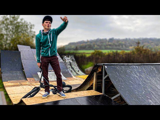 J’AI SURPRIS UN INCONNU SUR MON SKATE PARK !