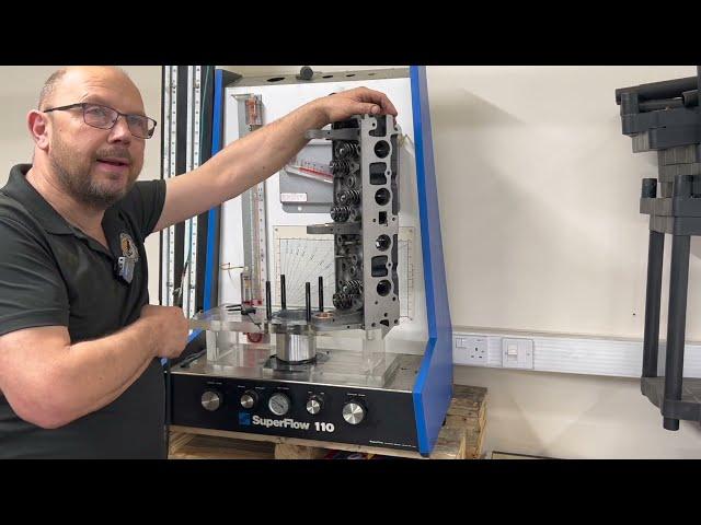 BURTON CNC CYLINDER HEAD FLOW TEST