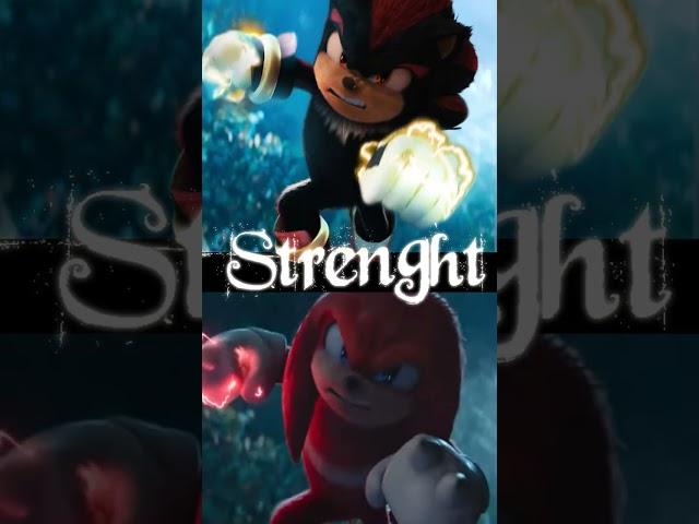 【Shadow VS Knuckles】️ #Short #Sonic #Edit #Fight #Shadow #Knuckles