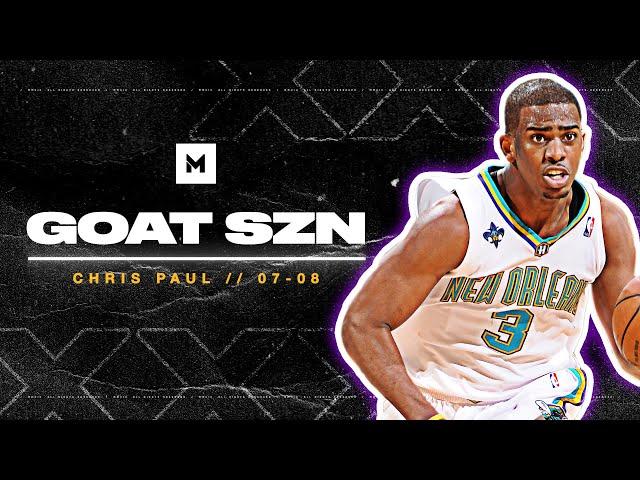 Behold Chris Paul : THE POINT GOD! Best 2007-08 Highlights | GOAT SZN