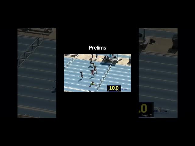 Adidas championship 100h prelims! Finals tmr #trending #track #adidas #nationals #fyp #hurdles