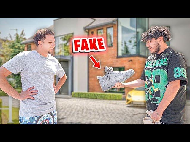 Wearing Fake Sneakers!