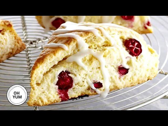 Professional Baker Teaches You How To Make FANCY SCONES!