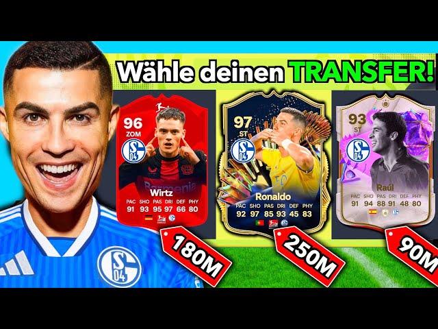 SCHALKE Karriere - ABER ein FUT DRAFT bestimmt meine TRANSFERS! 