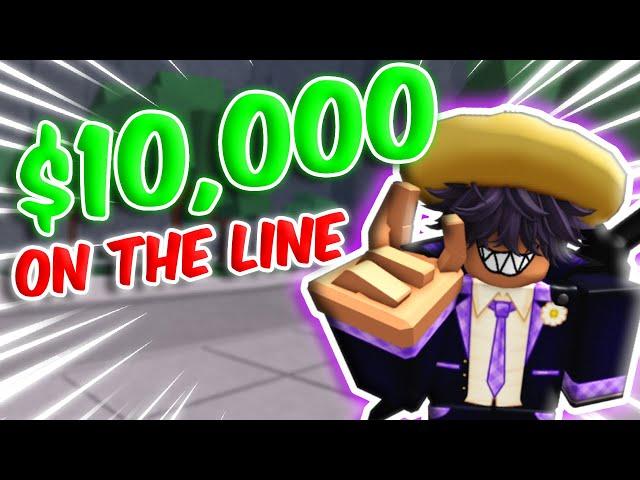 i snuck into a $10,000 ROBUX TOURNAMENT | The Strongest Battlegrounds