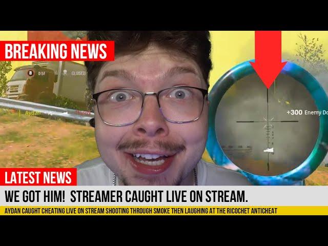 AYDAN 100% CAUGHT CHEATING LIVE ON STREAM