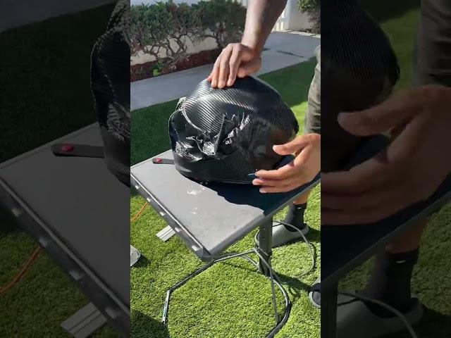 Best tool for helmet wraps