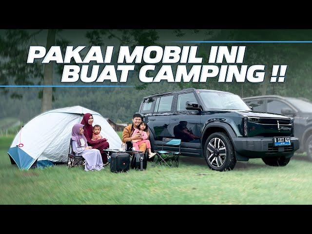 FIRST TIME CAMPING USING ELECTRIC JEEP: CHERY J6!