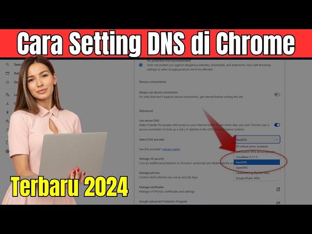 Terbaru, Cara Setting DNS Pada Google Chrome di Laptop atau PC