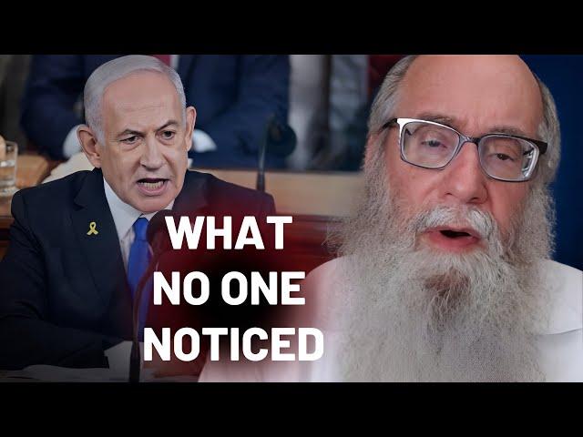 Rabbi Notices Something About Netanyahu’s Speech that NO ONE Noticed