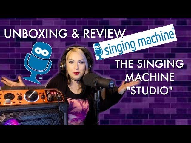 I Tried The Singing Machine's "Studio" Karaoke Machine! Unboxing and Review