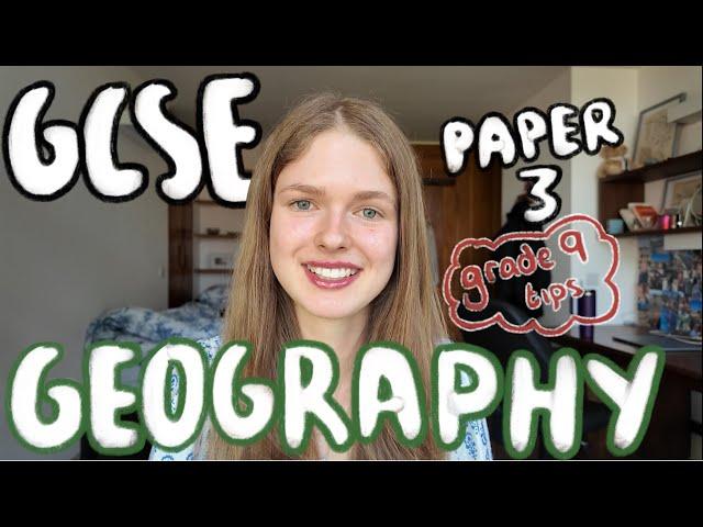 last minute geography paper 3 tips + how to answer fieldwork questions!